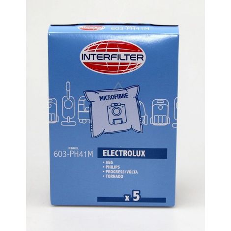 Sacs microfibres par 5 35601421 pour Aspirateur (1/3)