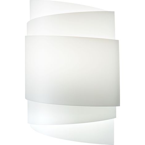 Applique Moderna Bea Polilux ® Bianco 1 Luce E27