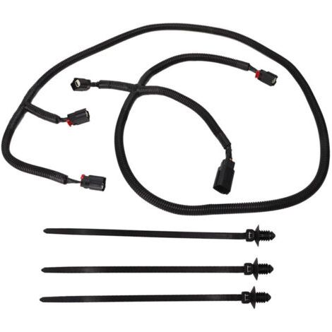 BUNTHAUS Faisceau de câblage d'assistance au stationnement 68031820AA Noir, flexible et sensible, de remplacement pour Dodge RAM 1500 2009-2019