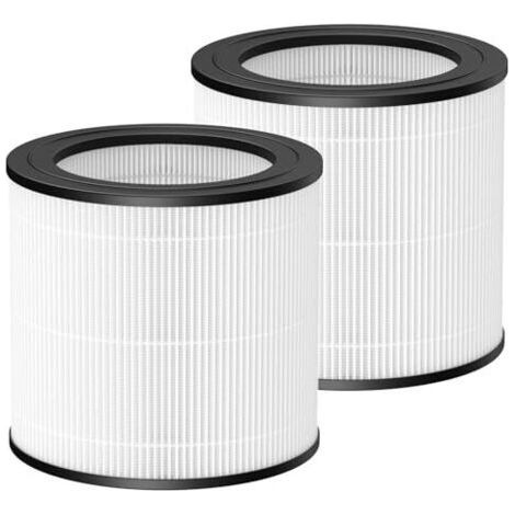 Filtre de rechange FY0611/30 compatible avec les purificateurs d'air Philips AC0650/10 et AC0651/10, 2 filtres HEPA pour purificateurs d'air Philips série 600 (1/5)