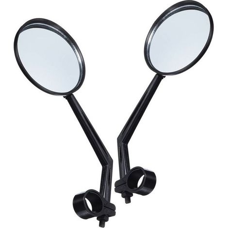 Pair of Mountain Bike Rearview Mirrors Convex Reflectors Cycling Accessories Cycling Mirrors (1/5)