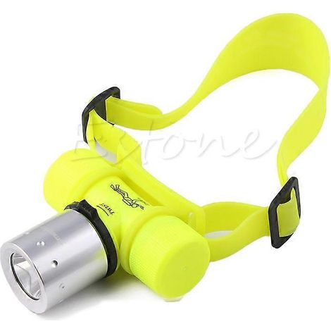 Lampe frontale de plongée étanche LED 1000 lm, lampe torche