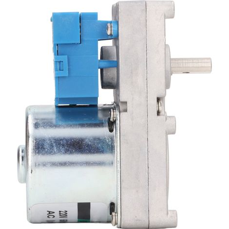 Moteur d'alimentation à vis 20W Haute Conductivité Moteur de vis sans fin pour Poêle à granulés Cheminée électrique Four Armoire à boissons AC220V 2 tr/min (270 kg.cm) (1/5)