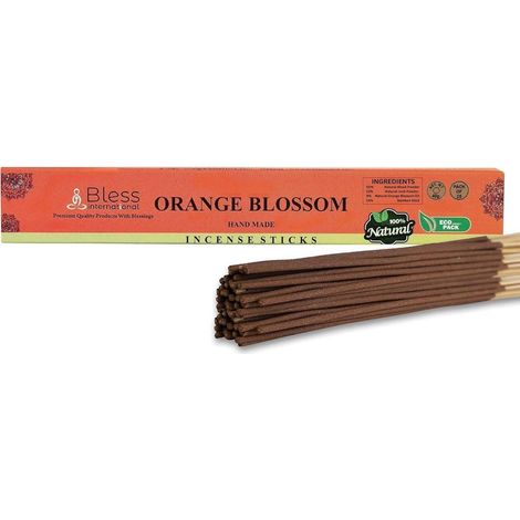 Räucherstäbchen Handarbeit Bio Orange-blossom 25 Sticks (40GM) (1/5)
