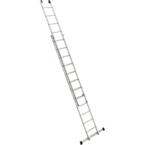 Euroline Premium 302 Schiebeleiter 2x12 Sprossen (1/5)