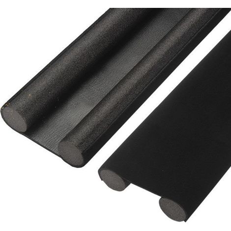 Guarnizione isolante per porte, barriera antipolvere e anti-insetti, struttura in schiuma fonoassorbente, design facile da usare per un'installazione rapida. (1/5)
