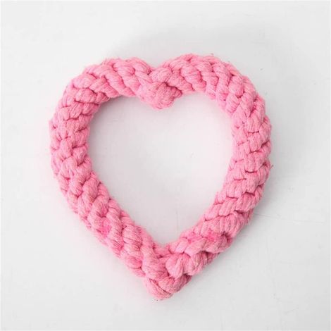 jouet à mâcher en corde pour chien, jouet anti-morsure, accessoire d'entraînement extérieur pour chien (Couleur : aléatoire)