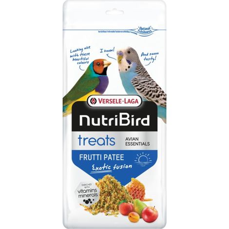 Versele Laga NutriBird Treats Frutti Patee 250 g - Premio de fruta para pájaros (1/2)