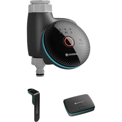 Gardena Smart System - Set aus Smart-Bewässerungseinheit, Smart Gateway-Einheit und Sensor 19045-20 (1/3)