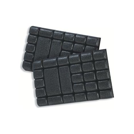 UVEX 9868900 Kniepolster accessoires schwarz, rot one size