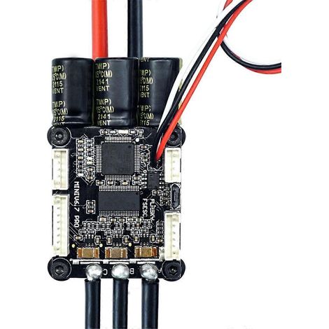 Contrôleur de vitesse ESC Mini FSESC6.7 70A pour batteries LiPo 4-13S, basé sur VESC6.6 (voir illustration). (1/5)