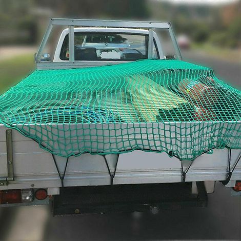Filet de chargement universel compatible avec barres de toit pour le camping, 350 x 250 cm, résistant aux déchirures, 1 pièce (1/4)