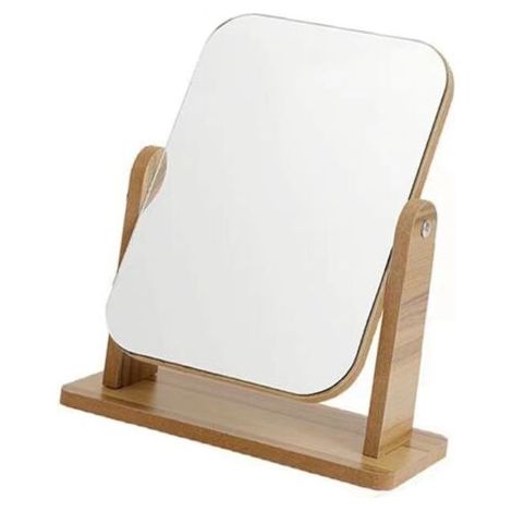 Sollbry 1 miroir de maquillage de bureau, table portable, miroir de comptoir, miroir de salle de bain, miroir de rasage