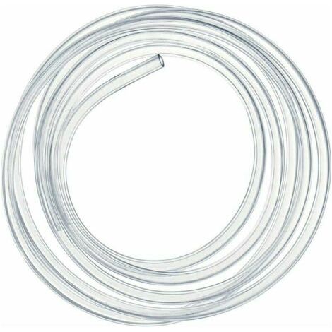 Tuyau en PVC souple transparent  - 2 mètres - Flexible de pression de 16 × 20 mm