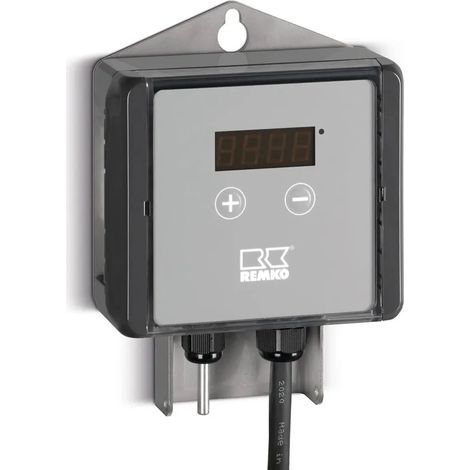 REMKO Termostato ambiente electrónico ERT-10 incl. cable de 10m, 1011394