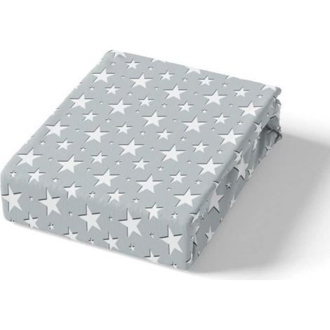 Housse De Couette - Microfibre - Imprimé 3D Étoiles - Pour Enfant - 140x200 cm - 1 Pièce (1/4)