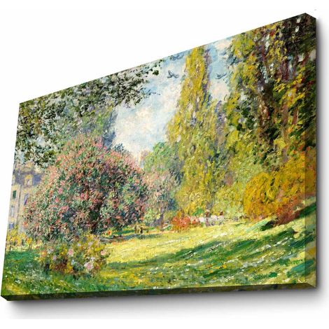 Decorazione artistica da parete con stampa su tela Painting Multicolore (1/4)