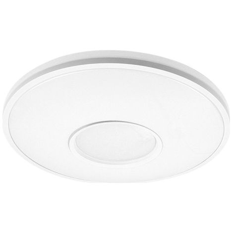 Plafón Perote 36 W 3000–6500 K blanco 3528 lm 39x39x7,5 cm mando regulable