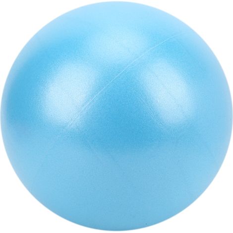 Extrem widerstandsfähiger 25 cm Yogaball, platzsicher, ideal für Pilates, Schwangerschaft und Fitness (blau) (1/5)