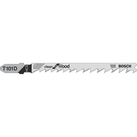 Bosch T 101 D Clean for Wood lame scie sauteuse argenté