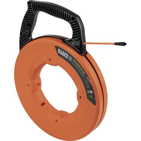 Klein Tools Bande de tirage en fibre de verre 15,2 m pointe en nylon