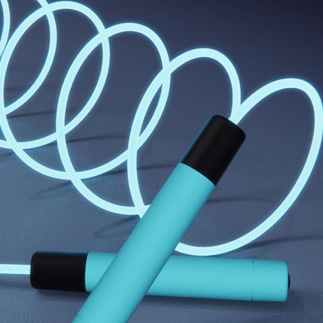 Corde à sauter lumineuse LED pour enfants et adultes, idéale pour le fitness (1/5)