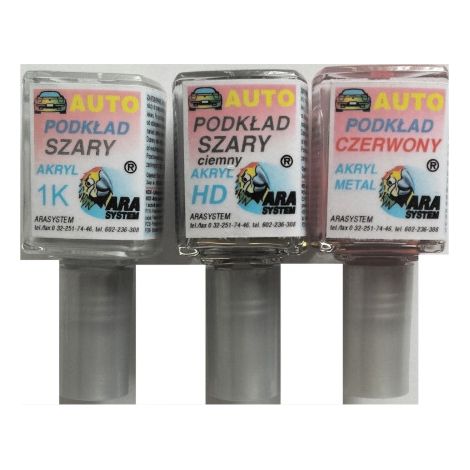 Autolack-Kratzerreparaturgrundierung rot 10 ml arasystem (1/5)