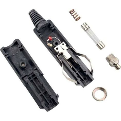 Prise allume-cigare universelle - - 12V - Fusible de protection 5A - Installation facile - Bouton marche/arrêt (1/4)