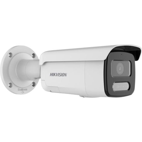 Hikvision 4Mp Smart Hybrid Light 2.8mm Bullet Ip PoE DS-2CD2T47G2H-LISU/SL