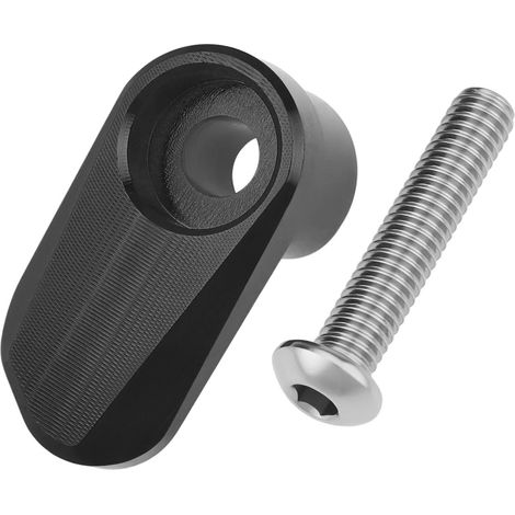 Cache de Capteur ABS de Roue Avant pour Moto en Aluminium CNC Compatible avec XADV750 (2017-2025) Noir. (1/5)