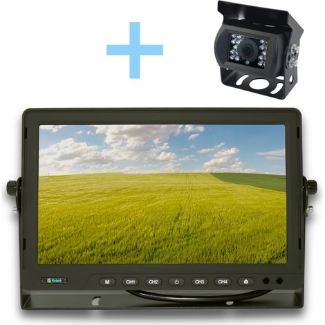 Kit telecamera per il parcheggio Yatek 10.1" AHD display 10.1" AHD + telecamera posteriore per la visione notturna 1080P Yatek