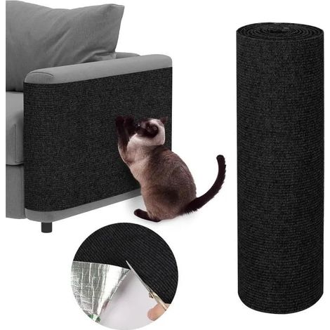 Protection Canape Chat Anti Griffe 40×200 cm, Grattoir Chat Canapé, Griffoir pour Chat, Tapis Griffoir Chat (1/4)