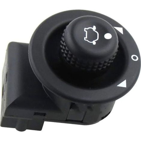 Interrupteur rétroviseur – 93BG17B676BB – ABS durable – Pour Ford Fiesta Focus Mondeo Transit – Noir (1/4)