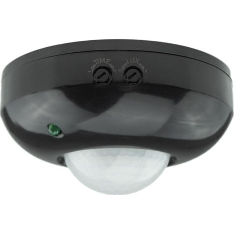 Sensore movimento PIR soffitto 300W IP20 nero Ecolight (1/4)