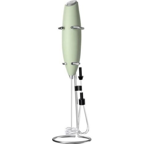 Batteur électrique vert, petit mini-fouet à œufs à main pour la maison Handmixer Vert (2,5 watts) (1/4)