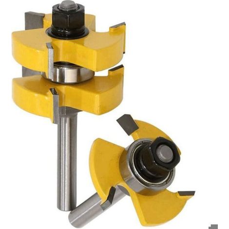 Couteaux De Toupie - 8 mm - Pour Machines A Bois - Ensemble De 2 Pièces (1/5)