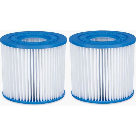 Lot de 2 cartouches filtres pour piscine modèle D