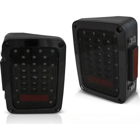 Pilotos traseros CHRYSLER JEEP WRANGLER JK 07-18 - LED HUMO