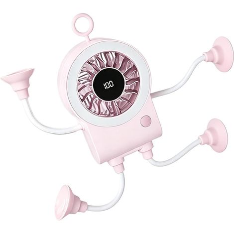 Ventilateur Rechargeable 100 Vitesses Mains Libres 5 (1/5)