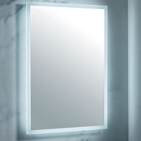 Orbit Mosca LED Bathroom Mirror with Demister Pad and Shaver Socket 700mm H 500mm W (1/5)