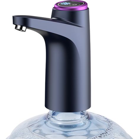 Distributeur d'eau électrique Double Usage avec Base de Support Pompe à Bouteille d'eau Potable Automatique avec USB (1/5)