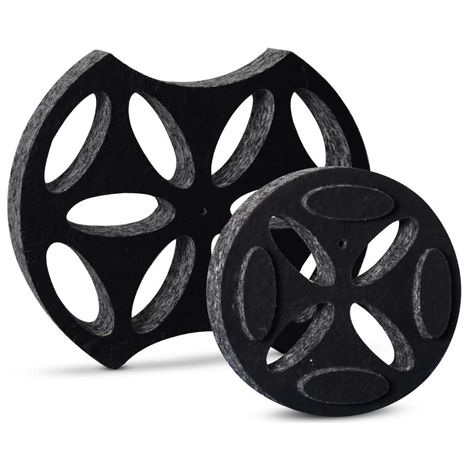 Econoname – Mousse acoustique régulateur de débit ventilation D80 mm – MAAKU80AB – Antibactérienne pour réduction du bruit et régulation de débit