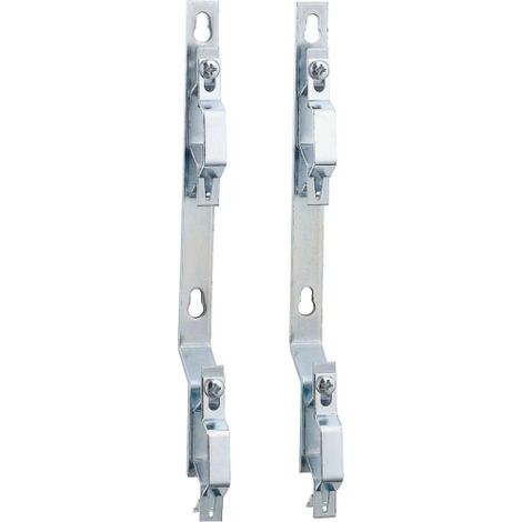 Paar Befestigungsschellen aus Stahl für Caleffi Verteiler 658101  Stahl