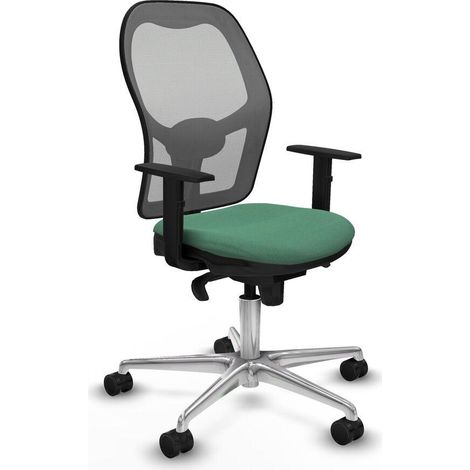 Piqueras y Crespo 1D086N0 Chaise de Bureau Vert Émeraude (1/3)