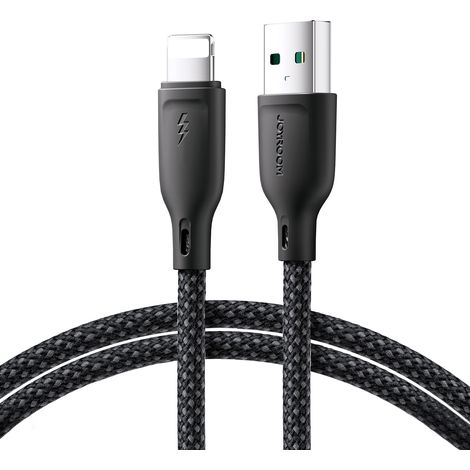 Cavo per iPhone Multi-Color Series USB-A - Lightning 3A 1m nero (1/5)
