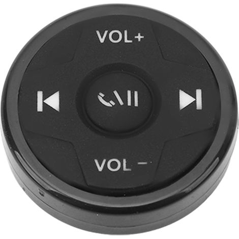 Bluetooth-Fernbedienungsset mit einfacher Kopplung für iOS und Android, Medientasten-Fernbedienung für Fahrrad- und Motorradlenkrad (1/5)