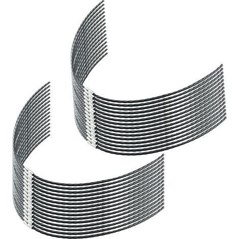 Lot de 30 - Pour Bosch F016800431 Fils de Rechange pour Débroussailleuse AFS 23 à 37 (37cm x 3,5mm) (1/5)