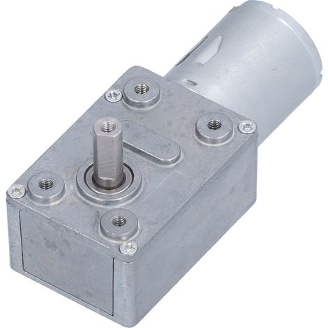 Accessoires de machines autobloquantes de réduction de vitesse de moteur d'engrenage à vis sans fin de Turbine DC24V 100 tr/min (1/5)