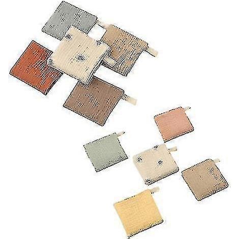 Lot de 10 serviettes de bain pour bébé (b-10pcs) (1/5)