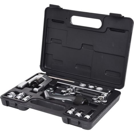 KS Tools 122.1100 Klima-Kälte-Bördel- und Muffen-Satz 1/8''-3/4'', 10-tlg.